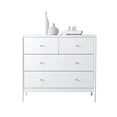 thumbnail image 6 of Aukfa 4 Drawer Dresser for Bedroom, Wooden Chest of Drawers Storage Cabinet,White, 6 of 8