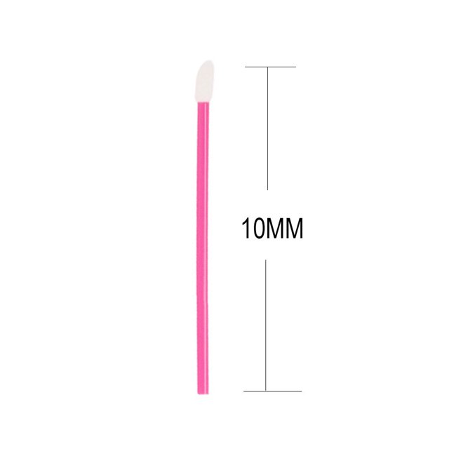 50pcs Soft Eyeshadow Extensión de pestañas Aplicador Varita Pintalabios Cepillo Stick Kit Sywqhk Cuidado Belleza