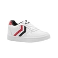 thumbnail image 1 of Tenis Escolar Para Niño Casual Ligeros Ajuste Cordones 18-21.5 blanco 18.5, 1 of 6