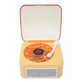 thumbnail image 1 of Wireless  Speaker, Small Record Player Night Light USB Rechargeable Desktop Wave Speaker for Bedroom Party, 1 of 7