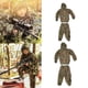 thumbnail image 5 of Trajes Ghillie duraderos, traje Ghille con hojas en 3D para jóvenes, adultos, hombres, mujeres, con capucha, , , camuflaje, trajes Gi Macarena Trajes Ghillie de camuflaje, 5 of 8