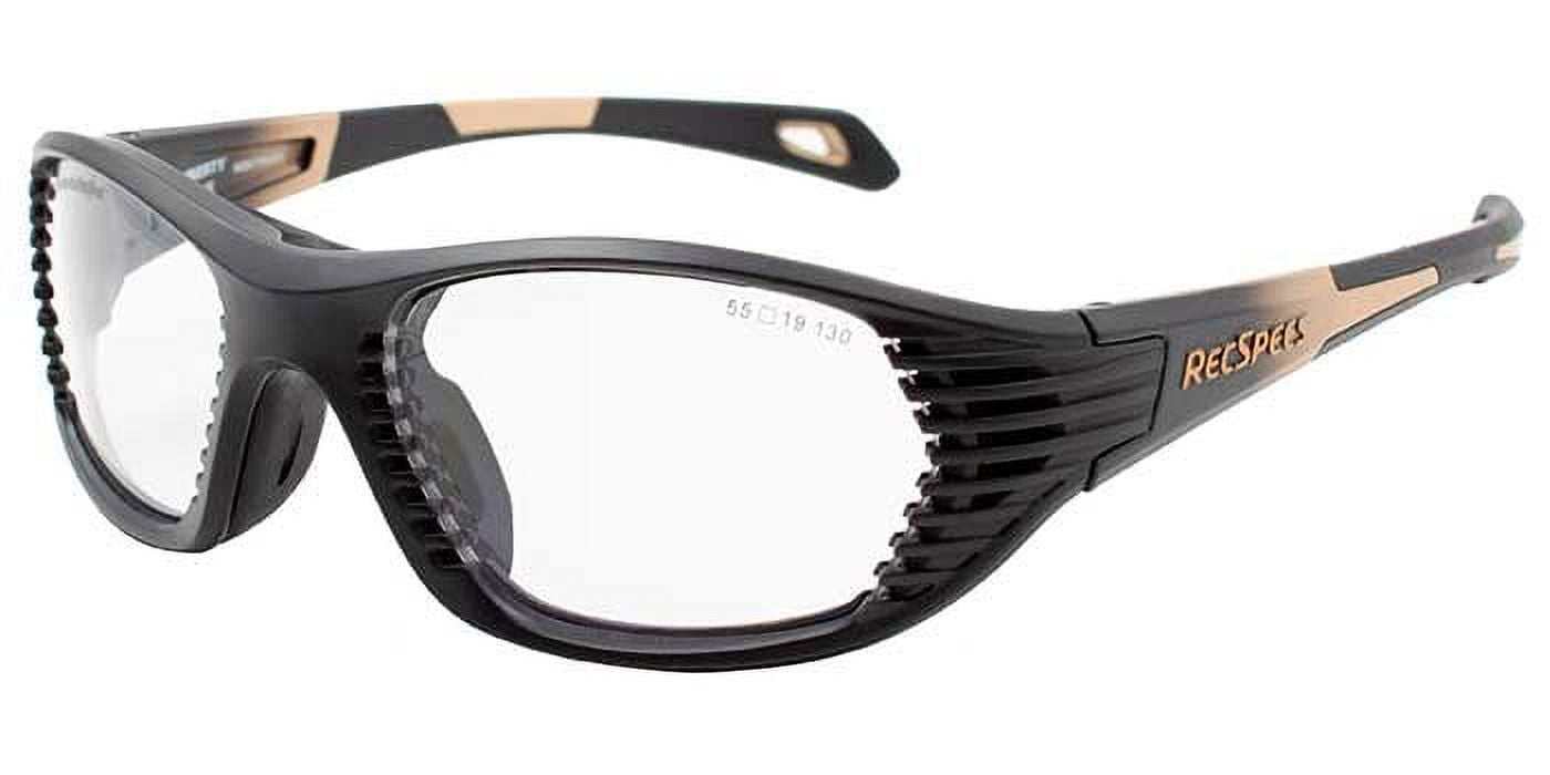 Liberty Optical Rec Sports Spec Protective Eyewear – Maxx Air Adult Black/Gold