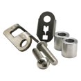 thumbnail image 3 of Cubierta del sensor delantero y trasero para motocicleta, accesorios de acero inoxidable, protector Plata, 3 of 7