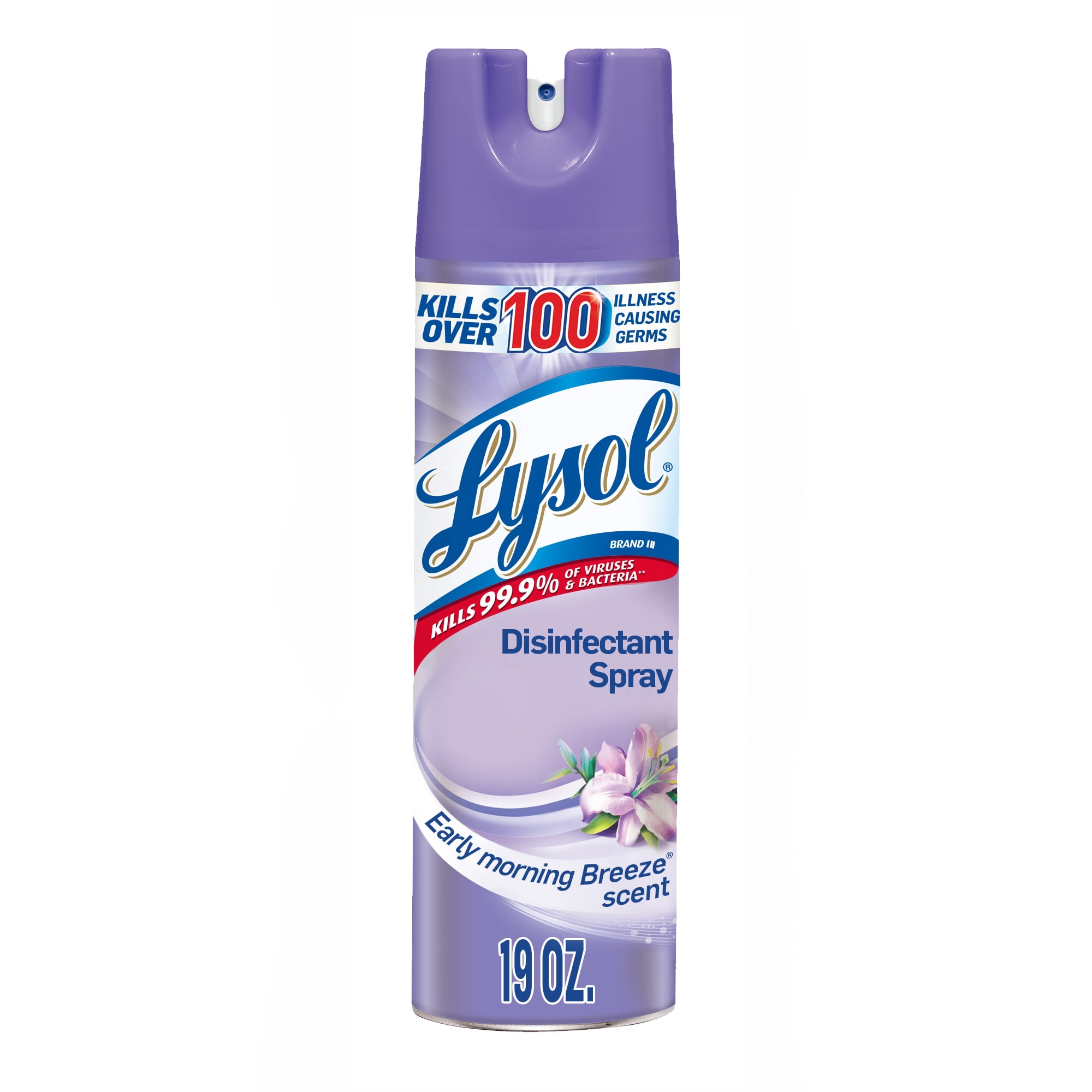 Lysol Disinfectant Spray, Early Morning Breeze, 19oz
