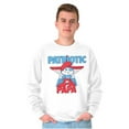 thumbnail image 4 of USA American Patriotic Papa Smurf Men Big & Tall Sweatshirt Brisco Brands 5X, 4 of 5
