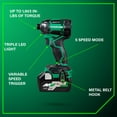 thumbnail image 4 of Metabo HPT 36V Cordless Compact Impact Driver Kit, WH36DC, 4 of 11