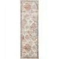 thumbnail image 2 of Unique Loom Verona Augustus Rug Beige/Red 2' 2" x 6' 9" Runner Border Bohemian Perfect For Bathroom Hallway Mud Room Laundry Room, 2 of 6