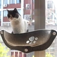 thumbnail image 4 of Hammock Window Window Mounted Comfortable Cars Sill Suction Grey, 4 of 8