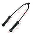 thumbnail image 5 of de Entrenamiento de Tríceps, Agarre de Pecho para Fitness, Agarres de Mano de Tracción Alta, Accesorios de Equipo para Entrenamiento en el Gimnasio, Color Negro, 5 of 5