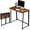 Rust, variant on CONCETTA Lightweight Folding Desk 31.5", Space Saving Workstation, Portable Computer Table for Small Home Office & RV, Easy Set Up, Oak