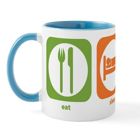

CafePress - Eat Sleep Biochemistry Mug - 11 oz Ceramic Mug - Novelty Coffee Tea Cup