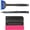 A347H01, variant on Window Film Application Kit Car Tinting Tools, Vehicles Wrap Kit with Magnetic Felt Squeegee, Mini Rubber Squeegee and 9mm Utility Knife, Ideal for PPF, Decals, Graphics, Vinyl