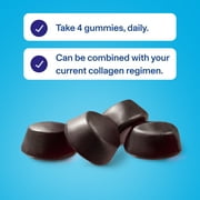 Vital Proteins Collagen Peptides Joint Supplement Gummies for Hair, Skin, and Nails, Grape, 120 Count