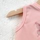 thumbnail image 4 of Camiseta de tirantes de cuello redondo para niños, primavera y verano, color liso, mangas abullonadas, manga corta, cuello redondo, camiseta para niños, camiseta de poliéster para niños., 4 of 6