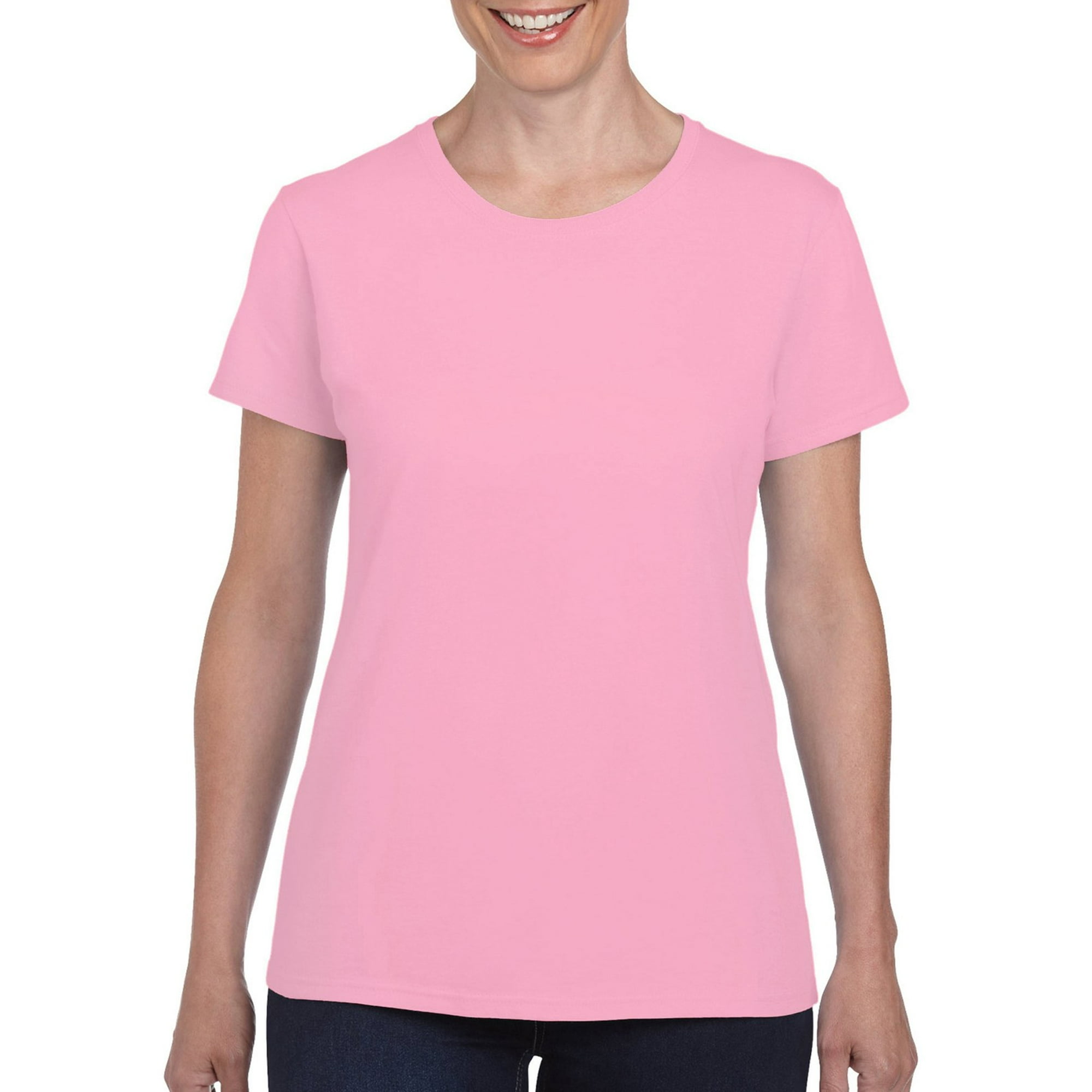 Gildan 5000L Heavy Cotton T shirt Light Pink S