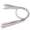 Silver - 47 inches / 120 cm, variant on Rupoun Stainless Steel Circular Knitting Needles Set 11 Sizes Crochet Tools 26 inches / 65 cm