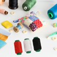 thumbnail image 2 of 3/6 Spools Embroidery Thread Hand Sewing Thread for Sewing Machine Hand Stitching Embroidery Craft Needlework Project, 2 of 7