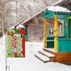 thumbnail image 4 of Grinch Decor Grinch Christmas Decorations Bathroom Grinch Christmas Decorations Christmas Double Sided Banner 30x45cm, 4 of 4