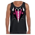thumbnail image 1 of Awkward Styles Cancer Awareness Tanks for Mens Support Clothing Collection Cancer Awareness Tuxedo Men Tank Top Tuxedo Cancer Costume Sleeveless Shirt, 1 of 4