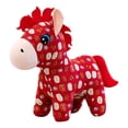 thumbnail image 2 of Muñeco de peluche de caballo, figura de peluche, regalo de cumpleaños de año Nuevo chino, juguete de dibujos animados, escultura, estatua de animal Estilo C 20 cm, 2 of 8