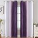 thumbnail image 2 of Cortinas Estelar Textiler 107x213 cm Morado Gris Degradado, 2 of 9