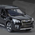 thumbnail image 2 of Modelo de coche de aleación Subaru Forester SUV, juguete de Metal fundido a presión, vehículos todoterreno, modelo de coche de alta simulación, sonido y luz, regalo para niños, 1/30, 2 of 5