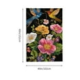 thumbnail image 3 of FCXZI Flowers Birds Embroidery Wall Art Tapestry 100% Polyester 40*60in, 3 of 6