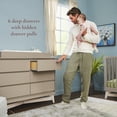 thumbnail image 4 of Little Seeds Pala 6-Drawer Dresser, Taupe/Whitewash, 4 of 14
