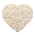 thumbnail image 4 of Leisure Arts Wood Puzzle Large Heart 55 Pieces 12"X 11.5" Blank Puzzles, Make Your Own Puzzle, Blank Puzzle Pieces Wooden Puzzles Diy Jigsaw Puzzles, Puzzles To Draw On, 4 of 4