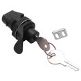 thumbnail image 5 of 1 Set Locking Push Button Latch for Marine Boat Radio Box, Tool Box, Electronic Box, Motorcycle Glove Box Lock., 5 of 5