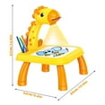 thumbnail image 2 of Drawing Projector Table for Kids Drawing Board Doodle Sketch Pad Trace and Draw Projector Toy Writing Painting Learning Desk with Smart Projector with Light Music Home School Gifts, 2 of 7