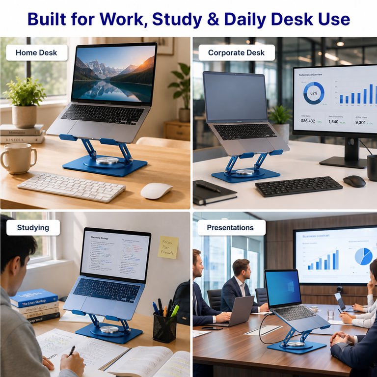 Uncaged Ergonomics Adjustable Laptop Stand photo 7