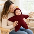 thumbnail image 5 of Baby Star Crochet Costume,Hooded Knitted Starfish Baby Outfit with Button Closure,Soft Cozy Infant Photography Prop for Newborns,Baby Shower Gift, 5 of 6