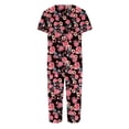 thumbnail image 2 of Womens Pajamas Sets Short Sleeve V Neck Top with Capri Pants with Pockets Casual Sleepwear Two Piece Summer Sets S-XXL, 2 of 8