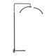 thumbnail image 2 of Luz de pestañas para extensiones de pestañas, luz de salón de belleza con soporte para teléfono, luz de medio círculo de 36 W, lámpara de pie LED para cuidado de la piel de pestañas Negro Salvador Dali Luz de piso, 2 of 10