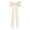 Beige, variant on Verdsylv Velvet Christmas Bows with Long Tails,Large Tree Decorative Bows for Wreath,Garland & Holiday Home Decor,Elegant Velvet Ribbon Ornaments,10.24x5.12"