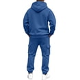 thumbnail image 5 of 2 Piece Tracksuit for Men Ghalytn Hoodie and Jogger Pants Set - Casual Fleece Sweat Outfit, 5 of 9