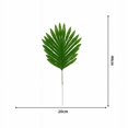 thumbnail image 2 of Planta artificial Planta de simulación de flores falsas Sanweikui planta verde única decoración de paisajismo de pared de boda hojas verdes (tira de 44 cm Sanweikui (verde claro)*20) Sailing  Electrónica, 2 of 5