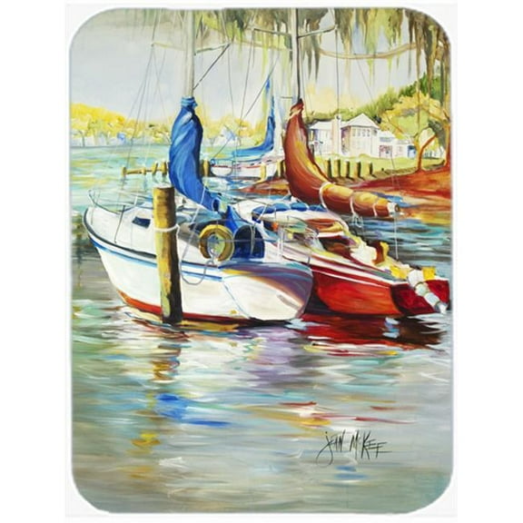 Ecor Rouge Sailboat Mouse Pad, Hot Pad & Trivet