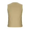 thumbnail image 3 of Fheaev Summer Tank Tops For Men Men'S Tank Top Loose Fitting Camisole Sleeveless Button Up Short Sleeved Cotton Round-Neck Tank Top, 3 of 5