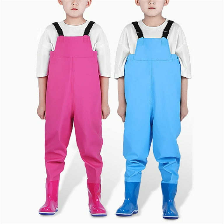 Kcodviy Kids Chest Waders Youth Fishing Waders For Toddler Children Water  Proof Waders With Boots Baby Rompers for Boys Neutral Pants Baby Overalls for  Boys Easter Pajamas Toddler Boys Dinosaur Shirt 