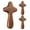 C/3PC, variant on Wood Comfort Hand Cross - Fine Prayer Holding Wooden Cross - Perfect Baptism or First Communion Gift for Boys and Girls