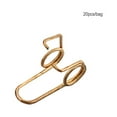 thumbnail image 3 of bedienty 20 Pieces Trumpet Spring Set Small Gold B Flat Cornet Values Springs Lightweight Repair Parts Professionals Instrument 1Set, 3 of 6