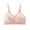 Pink, variant on Sngxgn Comfort Wireless Lace Bralette for Women, Light Padded Bra, Longline Bralette with Soft C up Foam(Beige,XL)