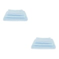 thumbnail image 3 of Juegos de toallas de baño Naiovety Toalla de baño súper Toalla de mano y toallita Verde claro 2piezas Azul claro 3 piezas S/M/L, 3 of 6