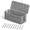 Gray-L, variant on Cable Management Box Cord Organizer With Lid & Ties - Brown Set | Handmade Open Slotsr Outlet Covers Fortv Pc Router Under Desk S