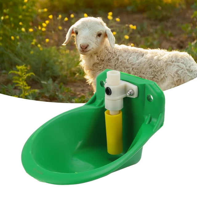 Cuenco De Agua Para Ganado, Bebedero Automático Capacidad De Almacenamiento De Agua De 1 Litro Volumen De Agua Ajustable Instalación Simple Para Ganado Para Cerdos Para Ovejas