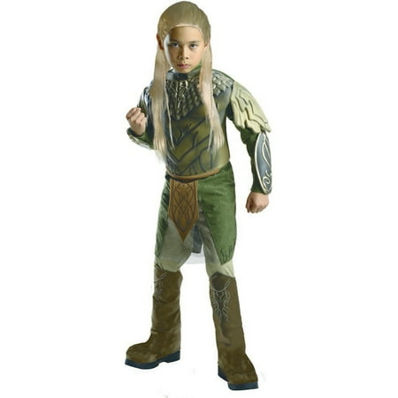 Child Male Deluxe Legolas Greenleaf Hobbit 2 Decolation Of Smaug Costume by Rubies 884746