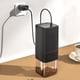 thumbnail image 3 of Molinillo de grano eléctrico cuadrado, molinillo de café en grano, recargable por USB, molino de grano doméstico portátil (verde), 1 unidad, 3 of 5