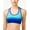 Blue, variant on Womens Ladder Back Mid Impact Sports Bra